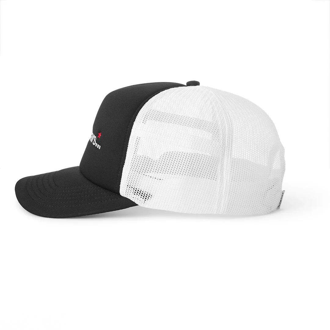 Ellipses Foam Trucker Hat Black - Image 3