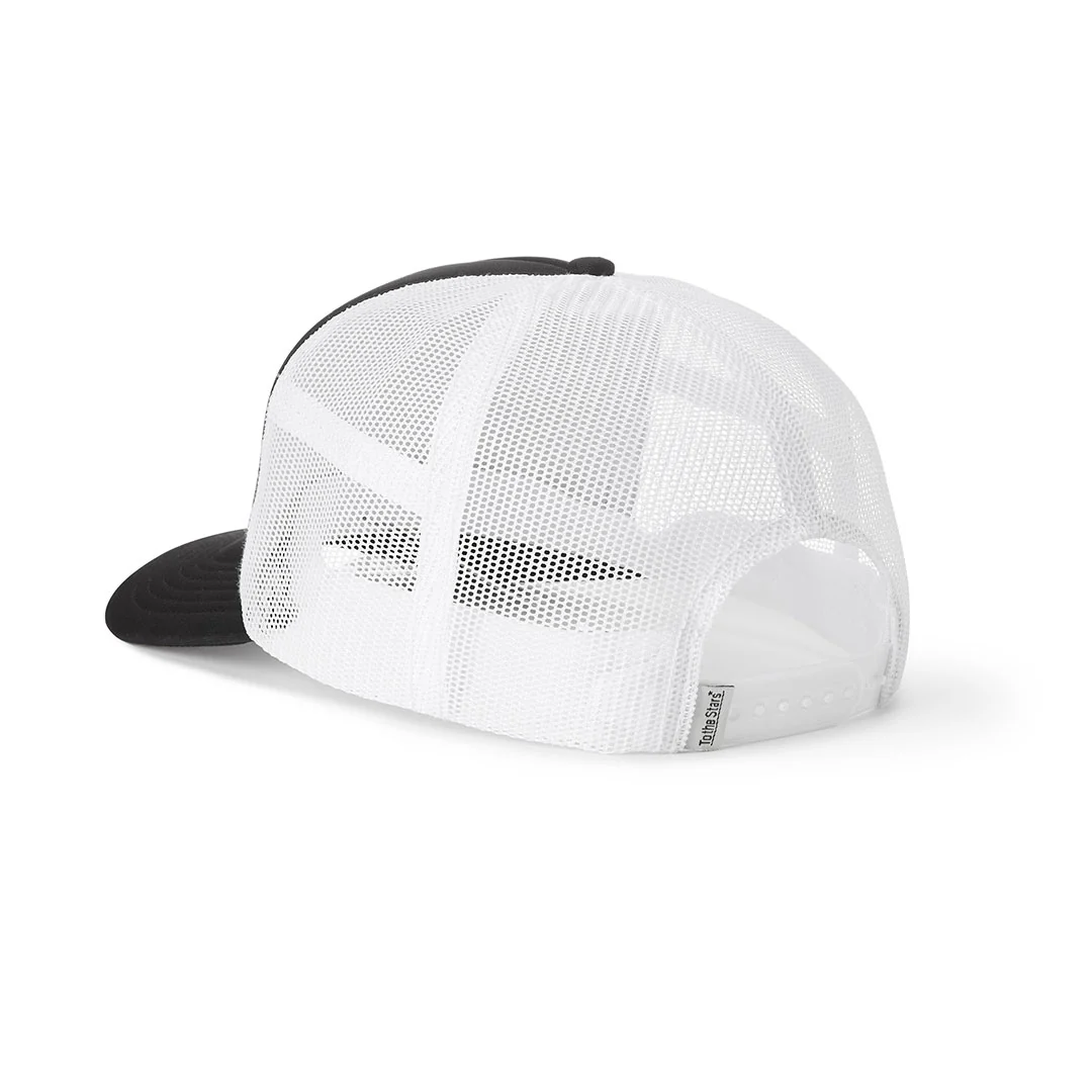 Ellipses Foam Trucker Hat Black - Image 4