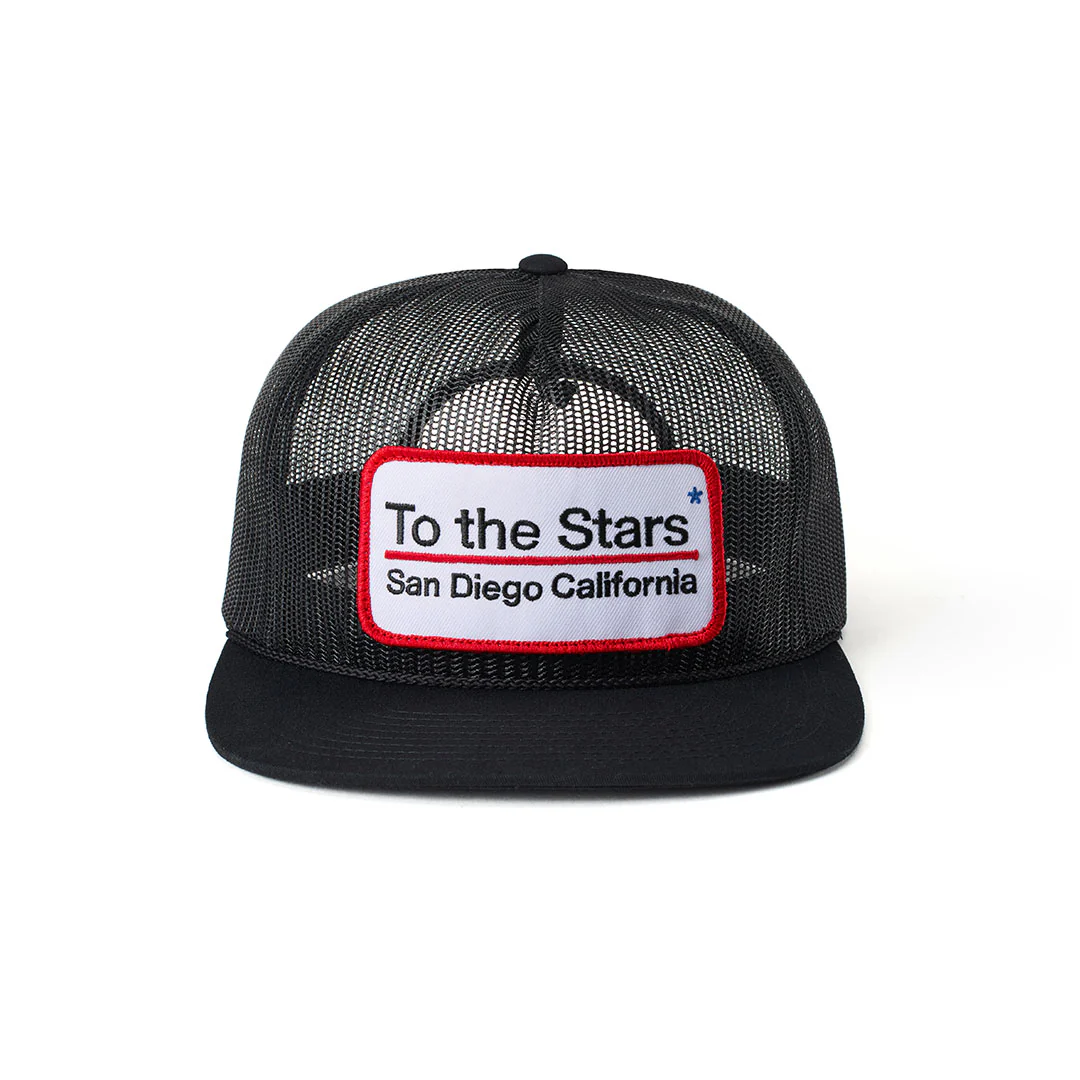Machine Mesh Trucker Hat Black