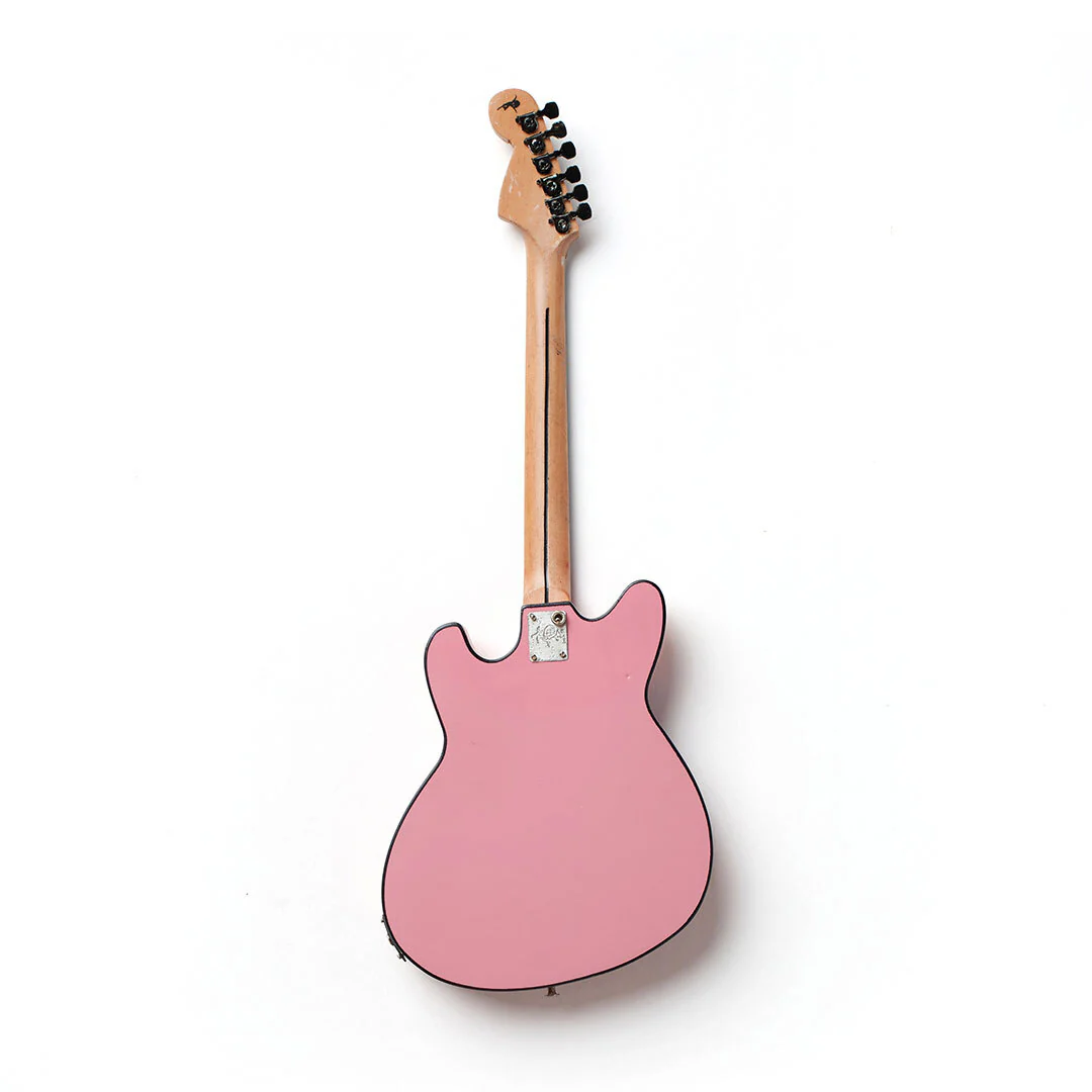 [PRE-ORDER CLOSED] Ad Astra Ten Autographed Mini Guitar Friendly Bones Pink Edition - Image 4