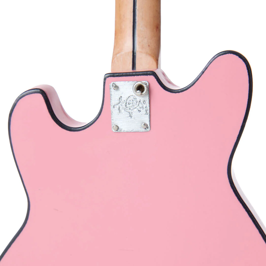 [PRE-ORDER CLOSED] Ad Astra Ten Autographed Mini Guitar Friendly Bones Pink Edition - Image 5