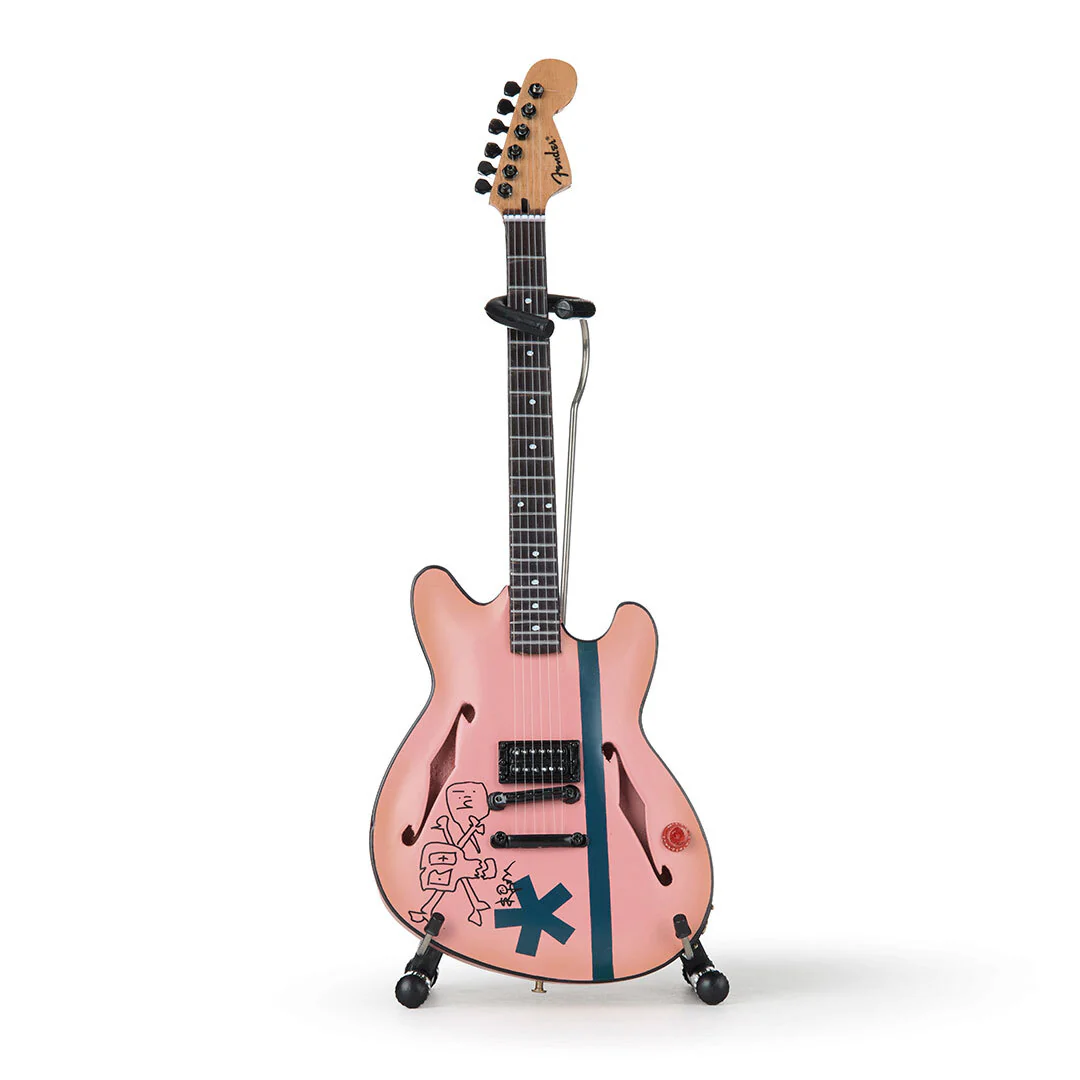 [PRE-ORDER CLOSED] Ad Astra Ten Autographed Mini Guitar Friendly Bones Pink Edition - Image 6