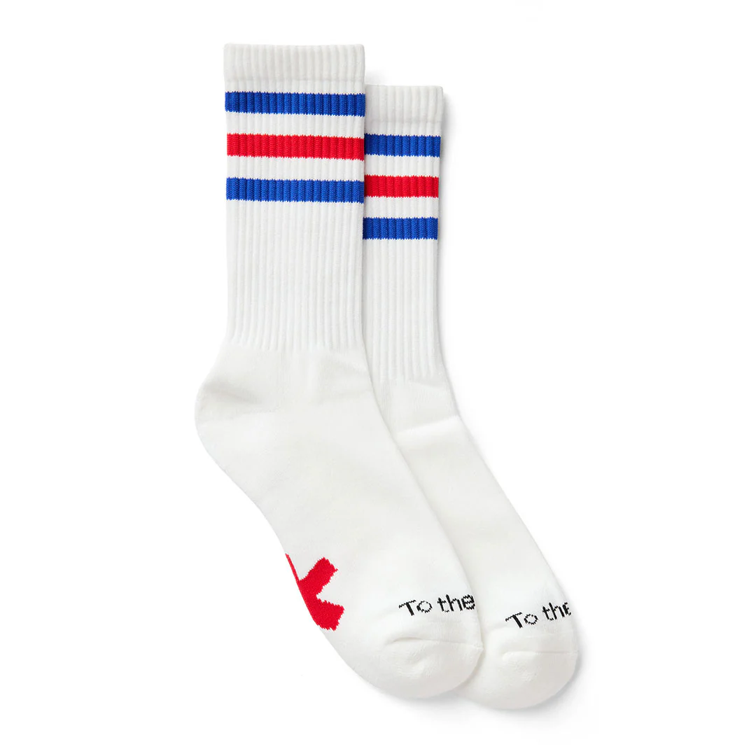 TTS* Stripe Classic Crew Socks